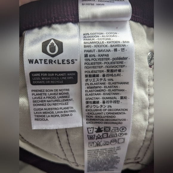 NWT ! Levi's Premium511 Slim Fit Corduroy Men's Jeans size 28x32 - Picture 11 of 16